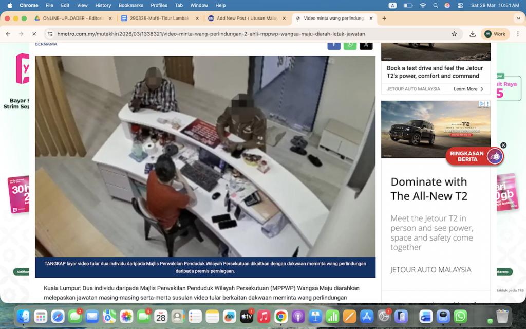 Minta wang perlindungan: 2 Majlis Perwakilan diarah letak jawatan